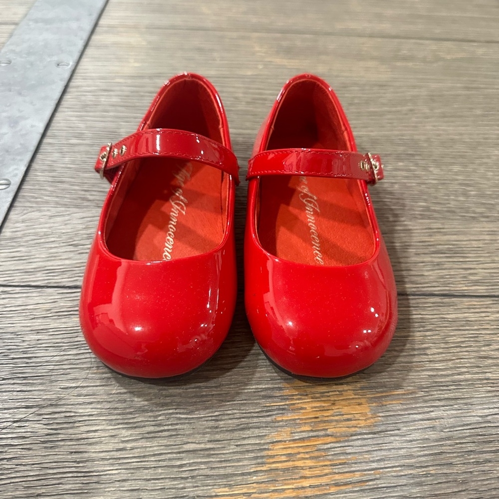 Age of innocence girls leather shoes